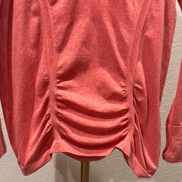 Athleta Coral Long Sleeve Zip-Up Top - Picture 3 of 9
